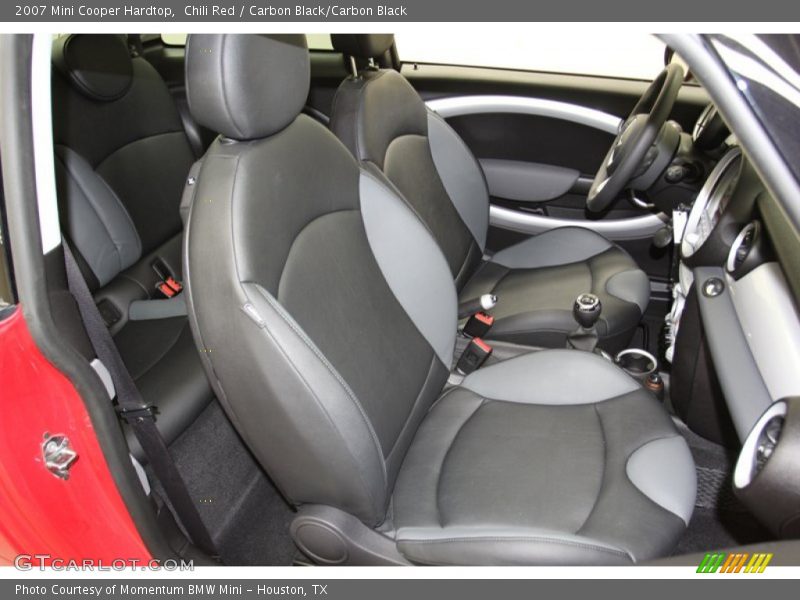 Chili Red / Carbon Black/Carbon Black 2007 Mini Cooper Hardtop