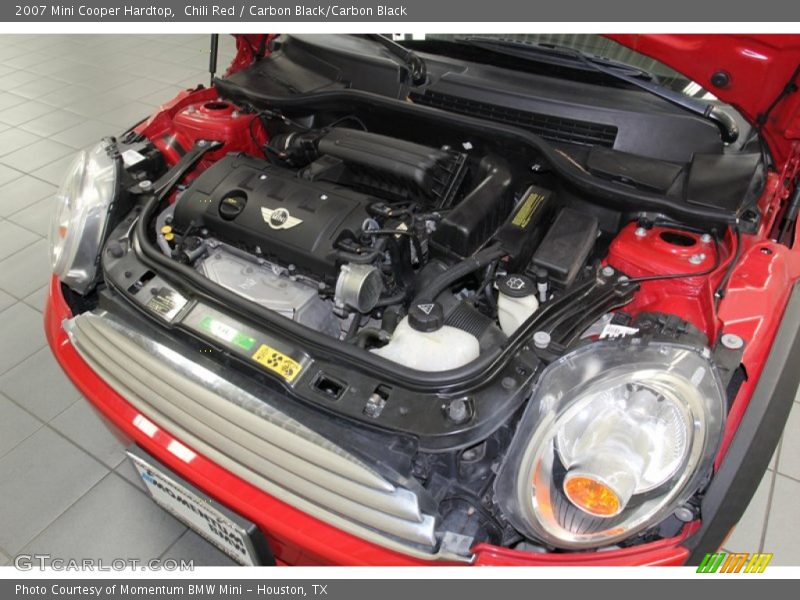 Chili Red / Carbon Black/Carbon Black 2007 Mini Cooper Hardtop