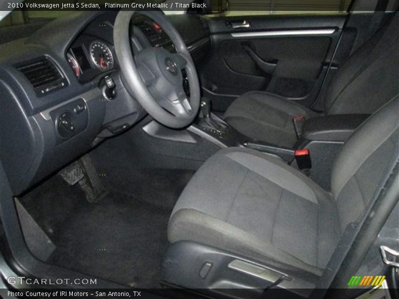 Platinum Grey Metallic / Titan Black 2010 Volkswagen Jetta S Sedan