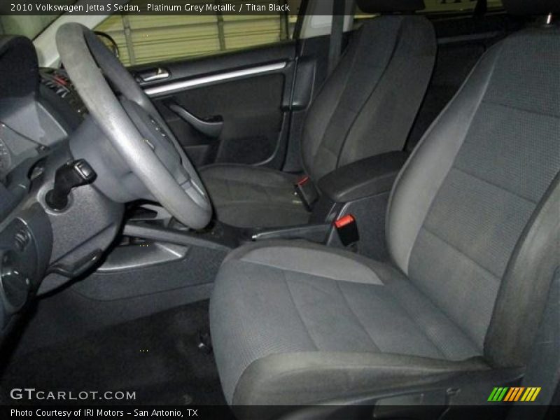 Platinum Grey Metallic / Titan Black 2010 Volkswagen Jetta S Sedan