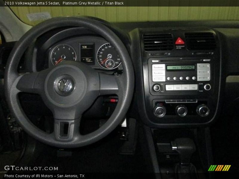 Platinum Grey Metallic / Titan Black 2010 Volkswagen Jetta S Sedan