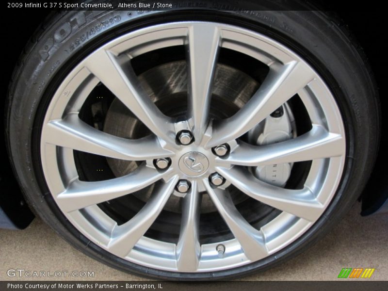  2009 G 37 S Sport Convertible Wheel