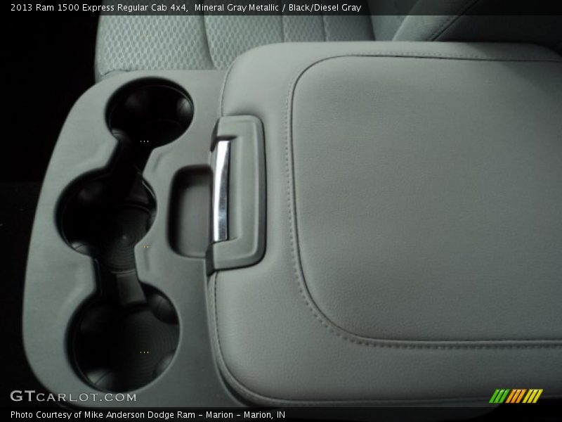 Mineral Gray Metallic / Black/Diesel Gray 2013 Ram 1500 Express Regular Cab 4x4