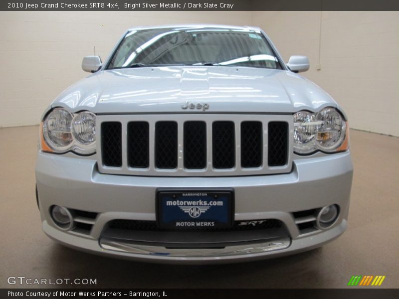 Bright Silver Metallic / Dark Slate Gray 2010 Jeep Grand Cherokee SRT8 4x4