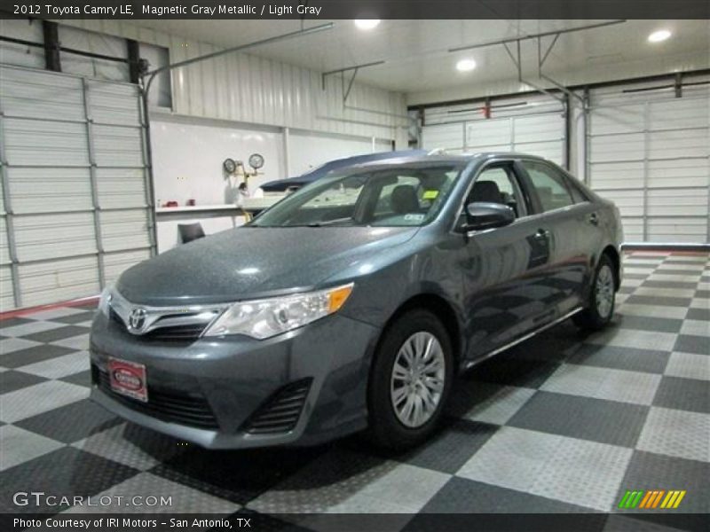 Magnetic Gray Metallic / Light Gray 2012 Toyota Camry LE