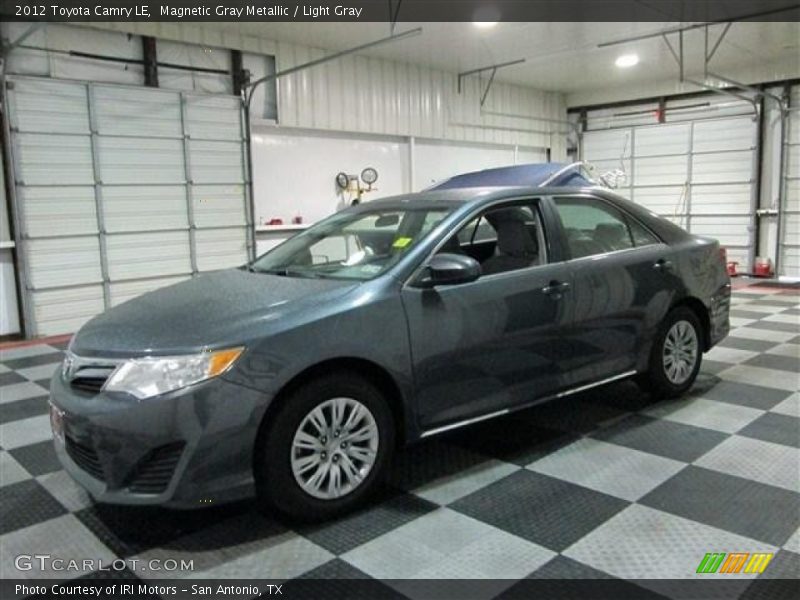 Magnetic Gray Metallic / Light Gray 2012 Toyota Camry LE