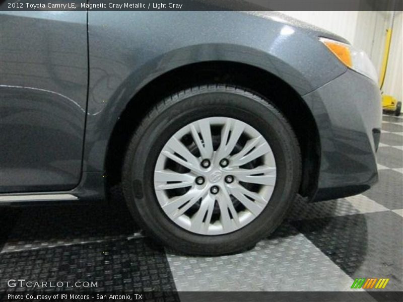 Magnetic Gray Metallic / Light Gray 2012 Toyota Camry LE