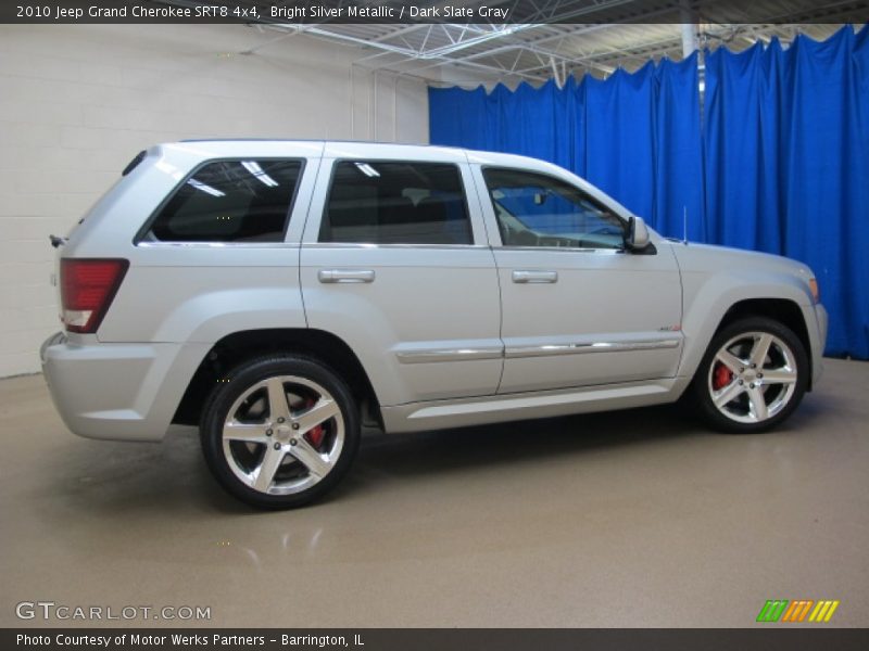 Bright Silver Metallic / Dark Slate Gray 2010 Jeep Grand Cherokee SRT8 4x4