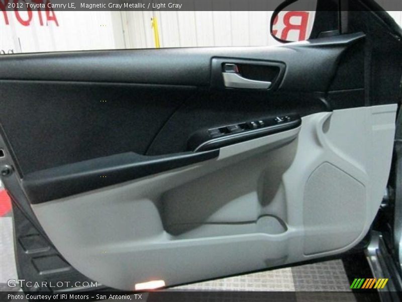 Magnetic Gray Metallic / Light Gray 2012 Toyota Camry LE