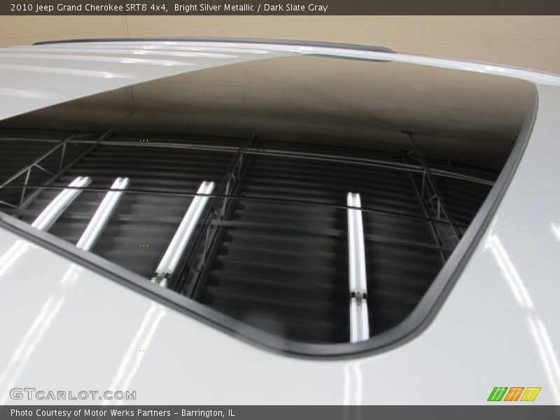 Bright Silver Metallic / Dark Slate Gray 2010 Jeep Grand Cherokee SRT8 4x4