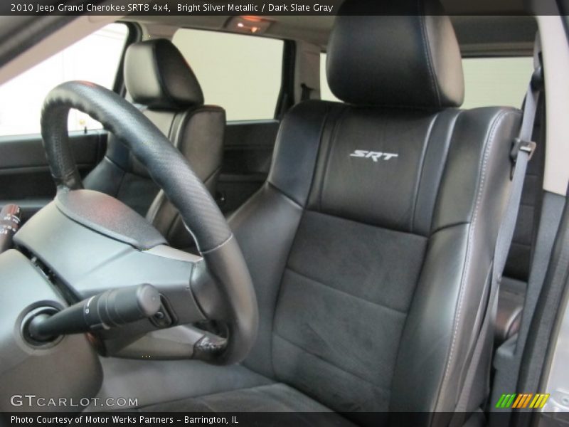 Bright Silver Metallic / Dark Slate Gray 2010 Jeep Grand Cherokee SRT8 4x4