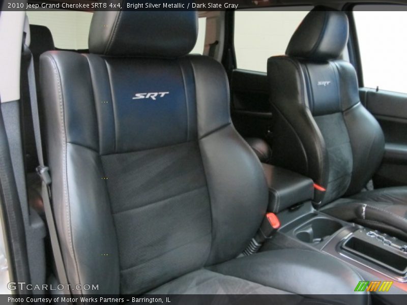 Bright Silver Metallic / Dark Slate Gray 2010 Jeep Grand Cherokee SRT8 4x4