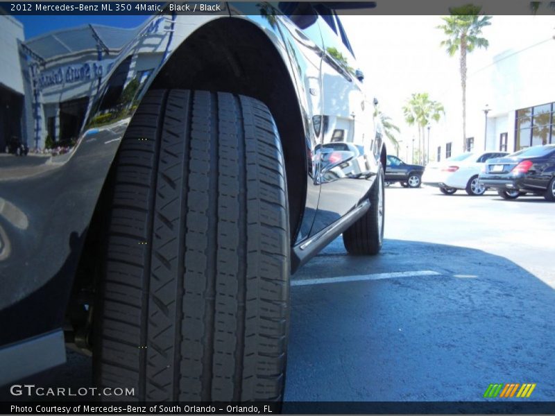 Black / Black 2012 Mercedes-Benz ML 350 4Matic