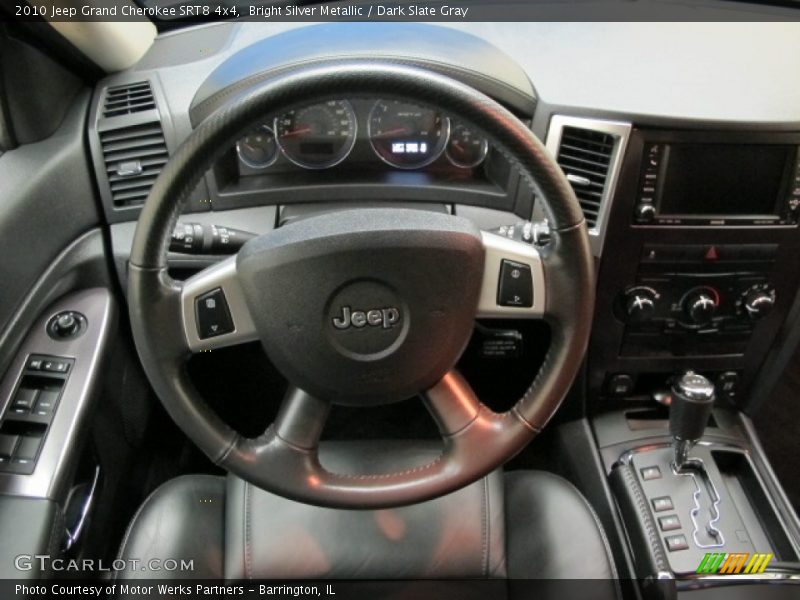 Bright Silver Metallic / Dark Slate Gray 2010 Jeep Grand Cherokee SRT8 4x4