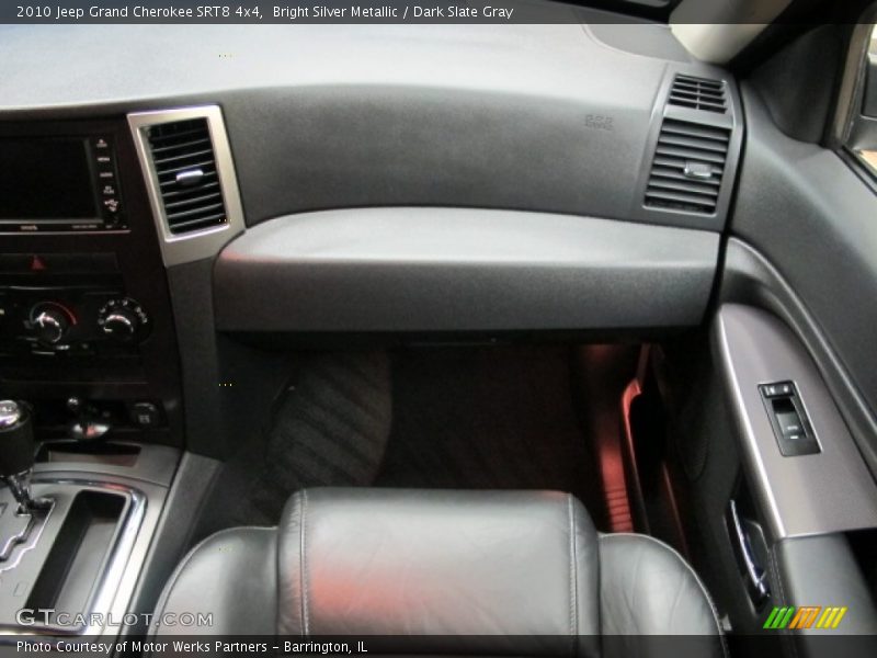 Bright Silver Metallic / Dark Slate Gray 2010 Jeep Grand Cherokee SRT8 4x4