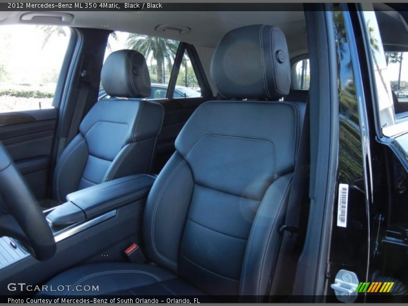 Black / Black 2012 Mercedes-Benz ML 350 4Matic