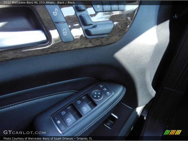 Controls of 2012 ML 350 4Matic