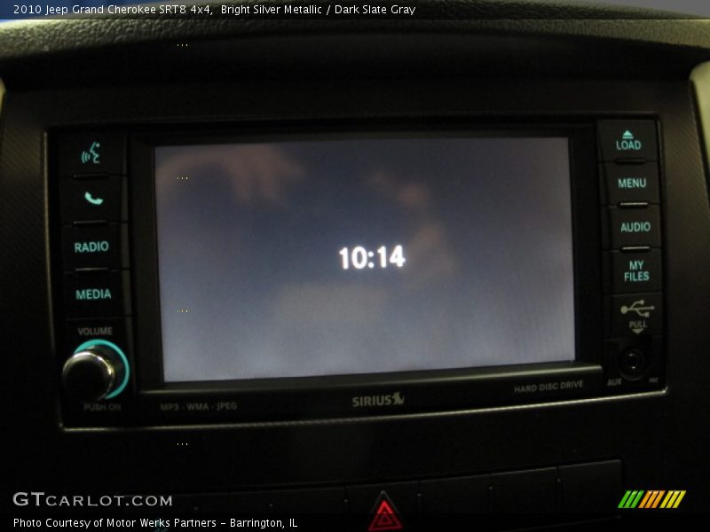 Bright Silver Metallic / Dark Slate Gray 2010 Jeep Grand Cherokee SRT8 4x4