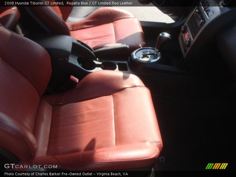Front Seat of 2008 Tiburon GT Limited