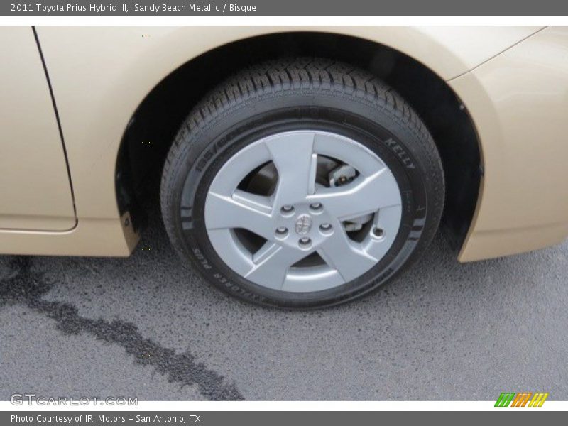 Sandy Beach Metallic / Bisque 2011 Toyota Prius Hybrid III