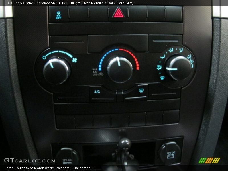 Bright Silver Metallic / Dark Slate Gray 2010 Jeep Grand Cherokee SRT8 4x4