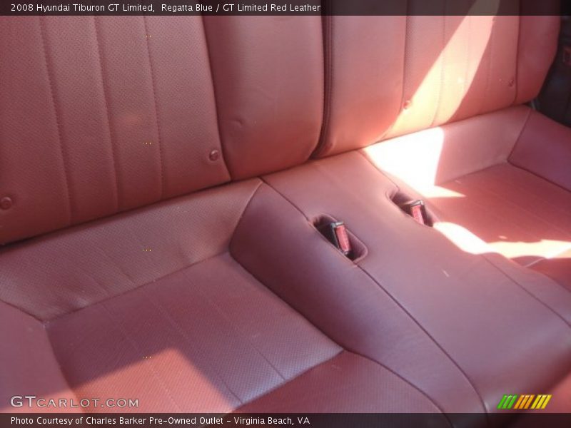 Rear Seat of 2008 Tiburon GT Limited
