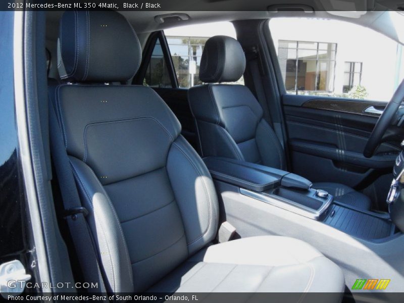 Black / Black 2012 Mercedes-Benz ML 350 4Matic