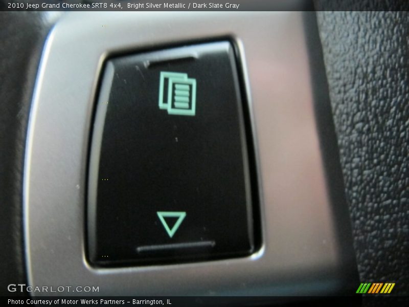 Bright Silver Metallic / Dark Slate Gray 2010 Jeep Grand Cherokee SRT8 4x4
