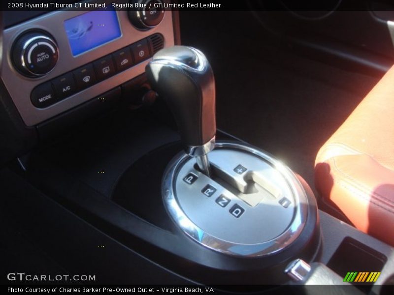  2008 Tiburon GT Limited 4 Speed Shiftronic Automatic Shifter