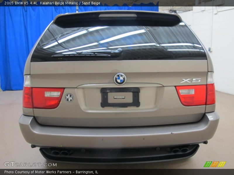 Kalahari Beige Metallic / Sand Beige 2005 BMW X5 4.4i