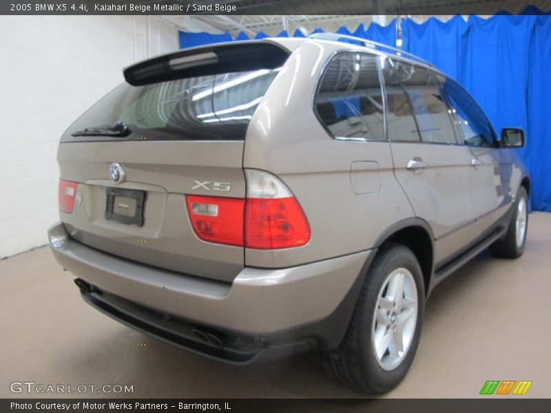 Kalahari Beige Metallic / Sand Beige 2005 BMW X5 4.4i