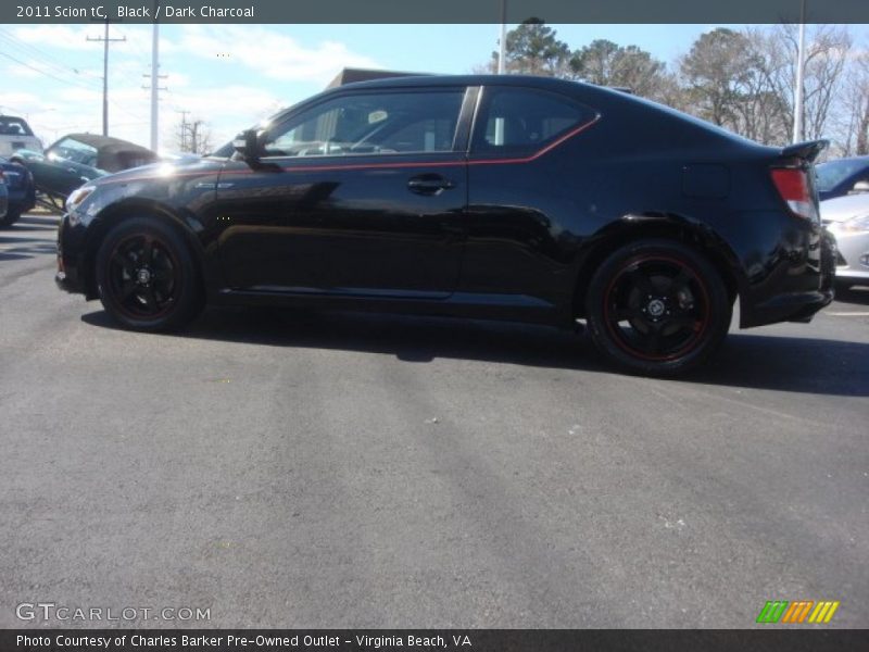 Black / Dark Charcoal 2011 Scion tC