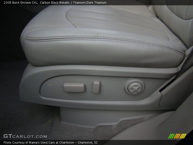 Carbon Black Metallic / Titanium/Dark Titanium 2008 Buick Enclave CXL