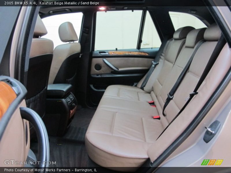 Rear Seat of 2005 X5 4.4i