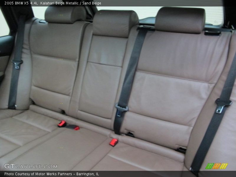 Rear Seat of 2005 X5 4.4i