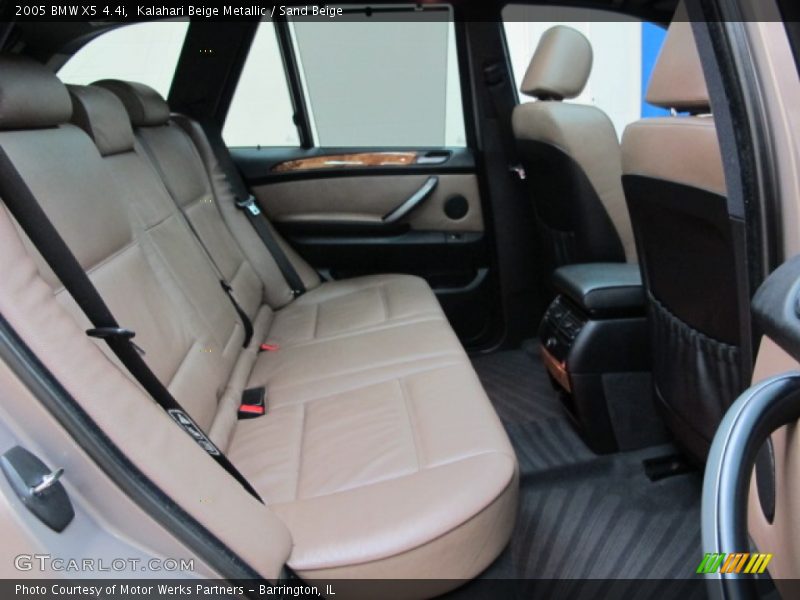 Rear Seat of 2005 X5 4.4i