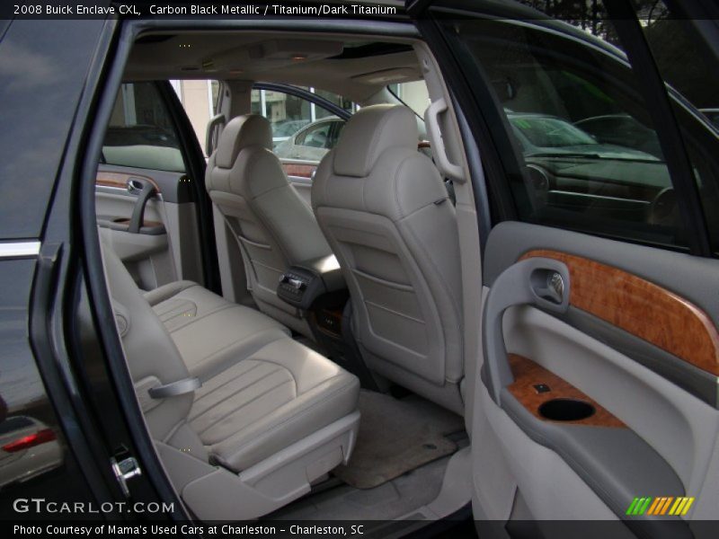 Carbon Black Metallic / Titanium/Dark Titanium 2008 Buick Enclave CXL