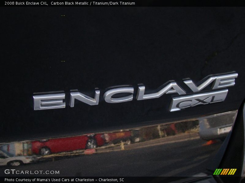 Carbon Black Metallic / Titanium/Dark Titanium 2008 Buick Enclave CXL