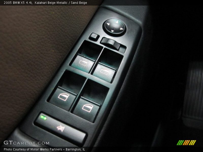 Controls of 2005 X5 4.4i