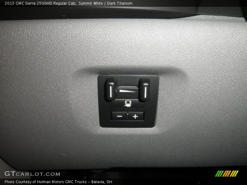 Summit White / Dark Titanium 2013 GMC Sierra 2500HD Regular Cab