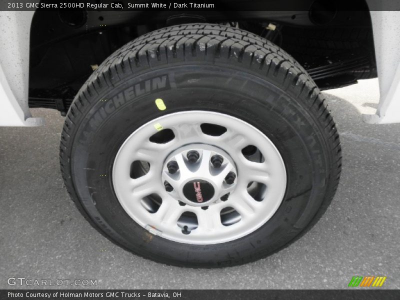 Summit White / Dark Titanium 2013 GMC Sierra 2500HD Regular Cab