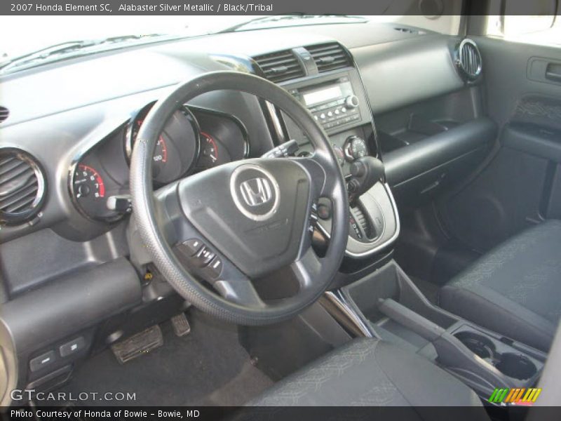 Alabaster Silver Metallic / Black/Tribal 2007 Honda Element SC