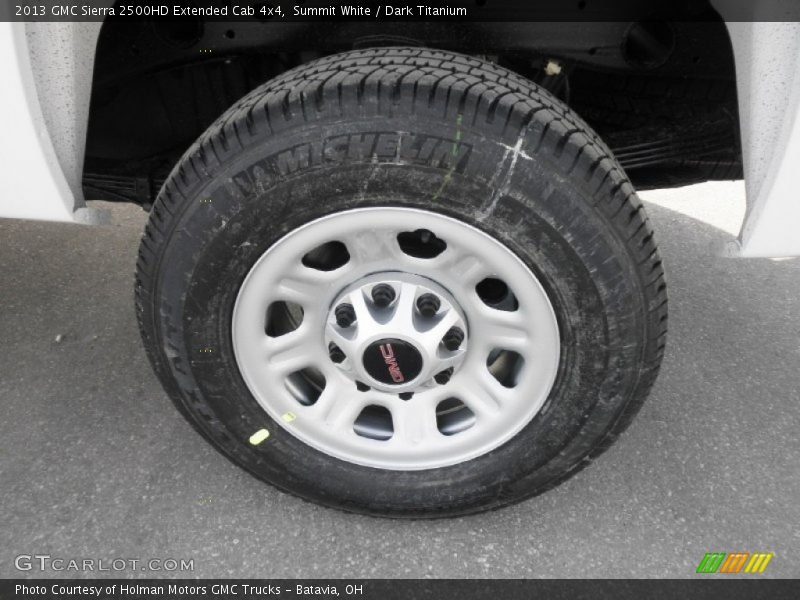  2013 Sierra 2500HD Extended Cab 4x4 Wheel