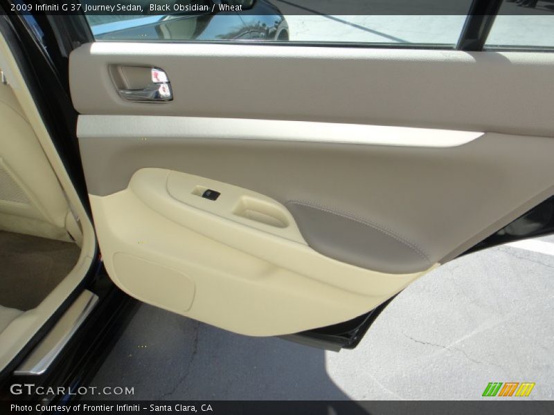 Black Obsidian / Wheat 2009 Infiniti G 37 Journey Sedan