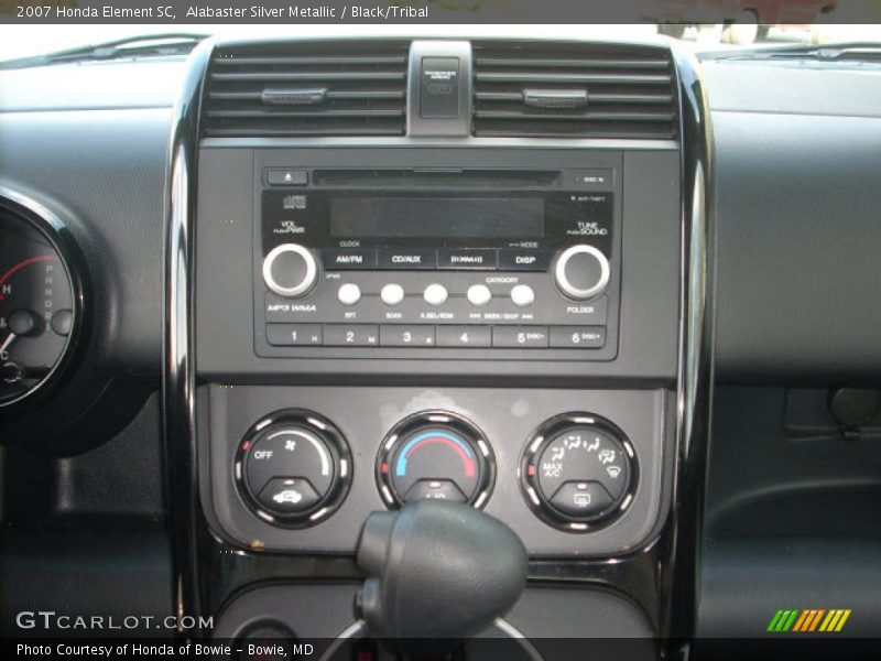 Alabaster Silver Metallic / Black/Tribal 2007 Honda Element SC