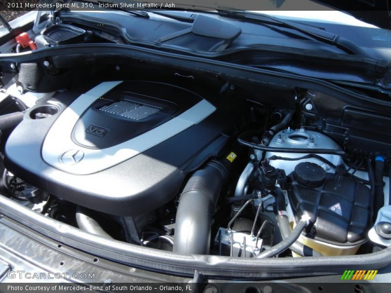 Iridium Silver Metallic / Ash 2011 Mercedes-Benz ML 350