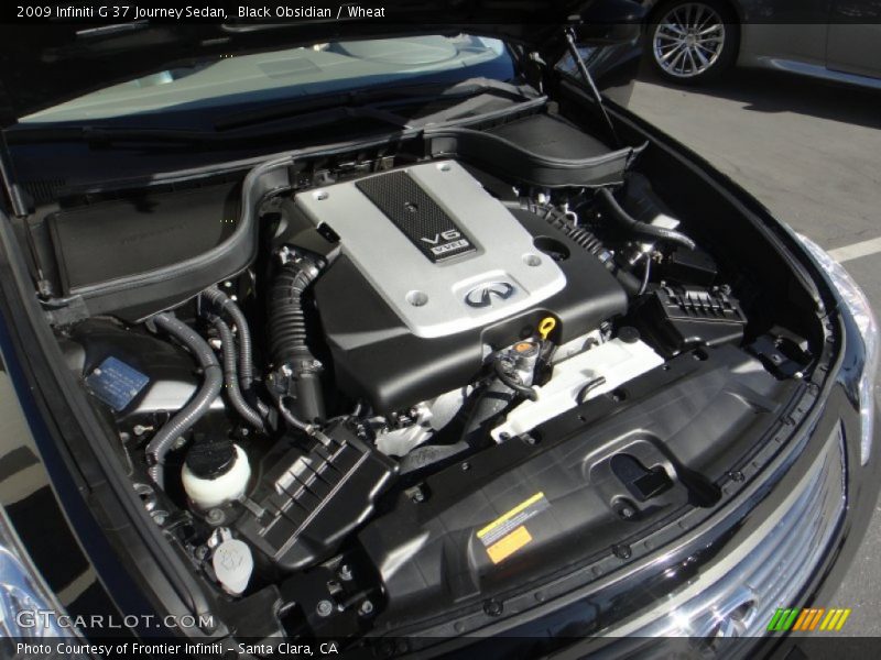 Black Obsidian / Wheat 2009 Infiniti G 37 Journey Sedan