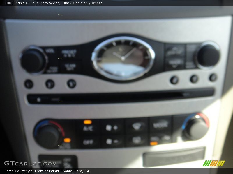 Black Obsidian / Wheat 2009 Infiniti G 37 Journey Sedan