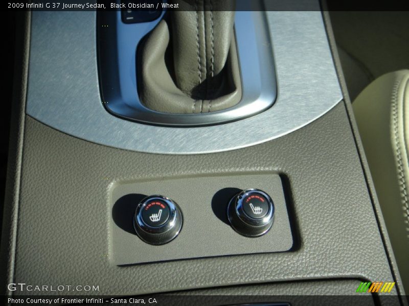 Black Obsidian / Wheat 2009 Infiniti G 37 Journey Sedan