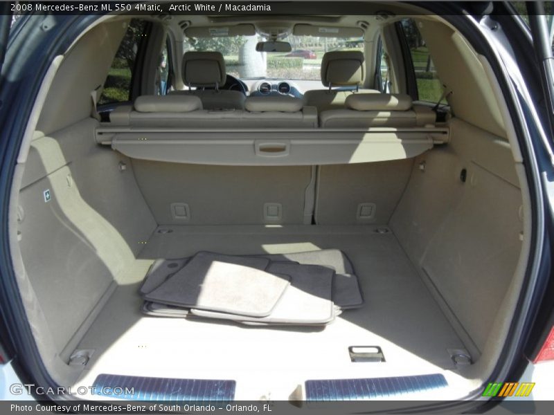  2008 ML 550 4Matic Trunk